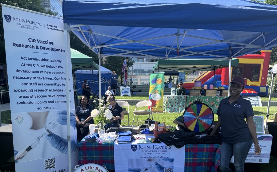 Rachel and game wheel